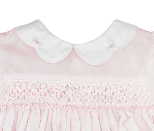 2226 - Hand Embroidered Smocked Bubble