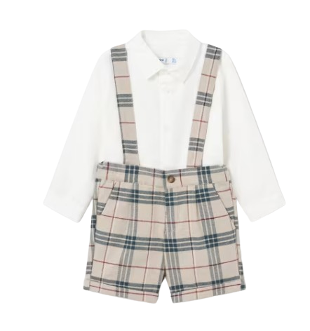 2251 - Conjunto de camiseta y pantalón corto para bebé niño