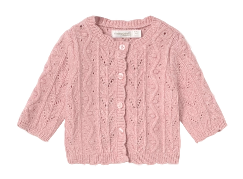 2301 - Newborn Girl Knit Cardigan (Mayoral)