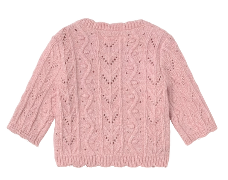 2301 - Newborn Girl Knit Cardigan (Mayoral)2