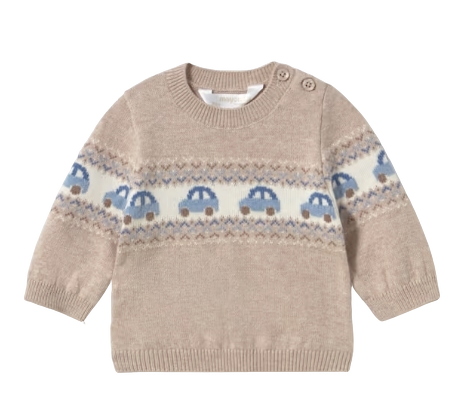 2369C - Newborn Boy Jacquard Sweater (Mayoral)3