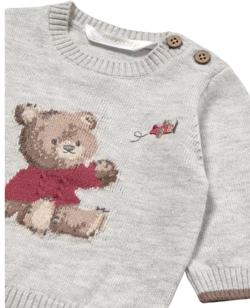 2369 - Newborn Boy Jacquard Sweater (Mayoral)3