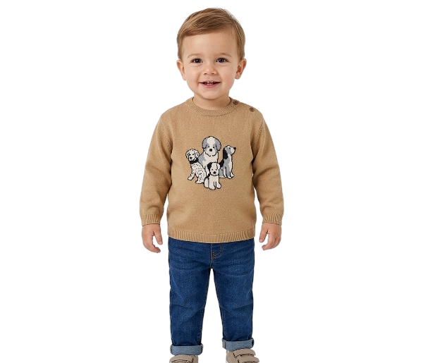 2372B - Baby Animal Intarsia Sweater (Mayoral)5
