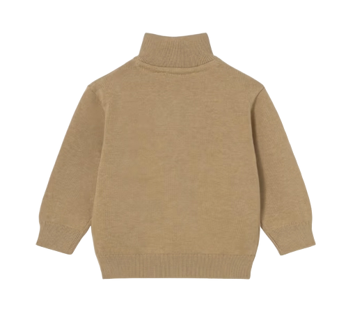 2381 - Baby Knit Zip-Up Sweatshirt With Puppies (Mayoral)3