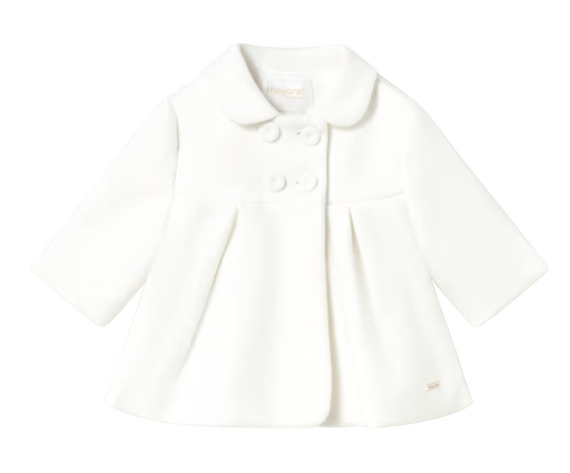 2407 - Newborn Girl Coat (Mayoral)