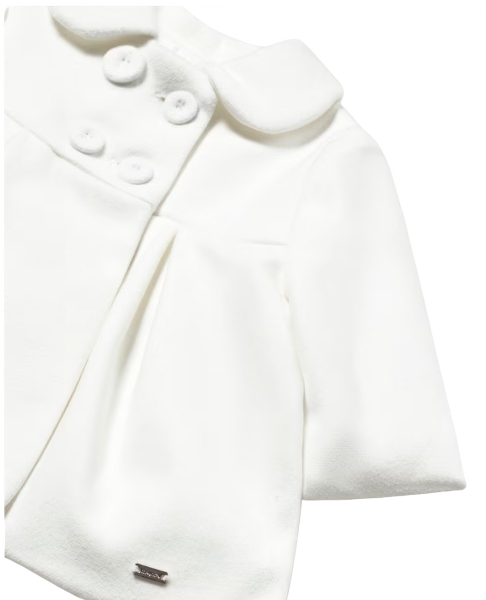 2407 - Newborn Girl Coat (Mayoral)3