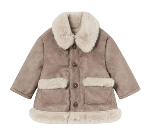 2456 - Newborn Double-Faced Coat