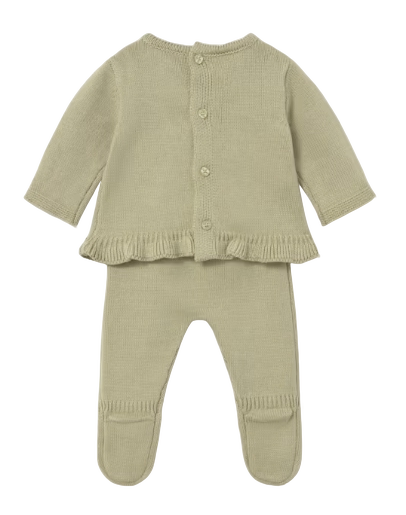 2501G - Newborn Knit Sweater and Footed Pant Set2