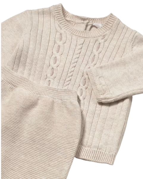 2503 - Newborn Girl 3-Piece Knit Set (Mayoral)4