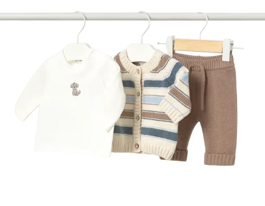 2522 - Newborn Boy 3-Piece Set (Mayoral)
