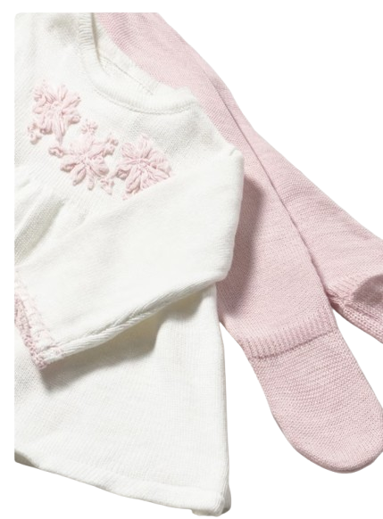 2553R - Newborn Girl Pants and Sweater Set (Mayoral)