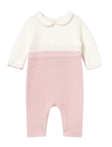 2601P - Newborn Girl Knit One Piece (Mayoral)