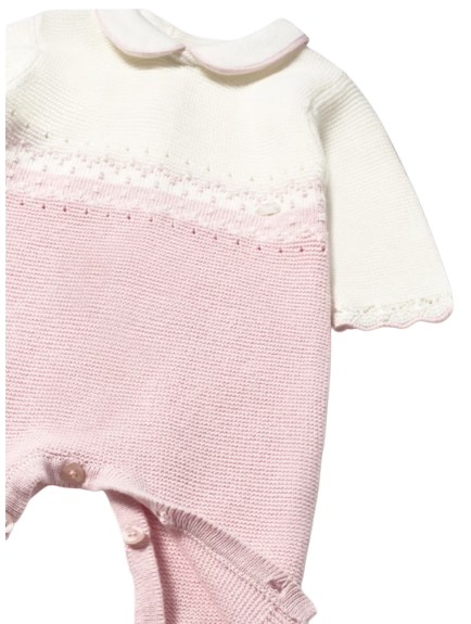 2601P - Newborn Girl Knit One Piece (Mayoral)