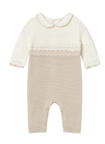 2601 - Newborn Girl Knit One Piece (Mayoral)