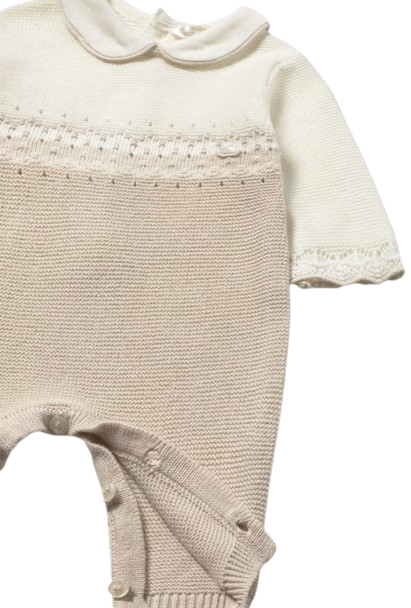2601 - Newborn Girl Knit One Piece (Mayoral)