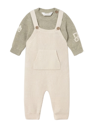 2603 - Newborn Boy Dungaree and Sweater Set (Mayoral)