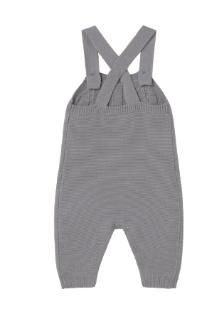 2609A - aby Boy 3pc Knit Overalls, Cardigan & Striped Shirt Set (Mayoral)3