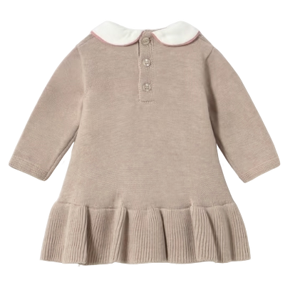 2802 - Newborn Girl Knit Dress (Mayoral)3