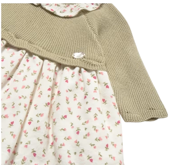 2805 - Newborn Girl Knit Dress (Mayoral)3