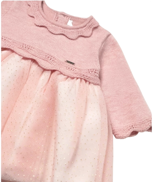 2809 - Newborn Girl Tulle Dress (Mayoral)3