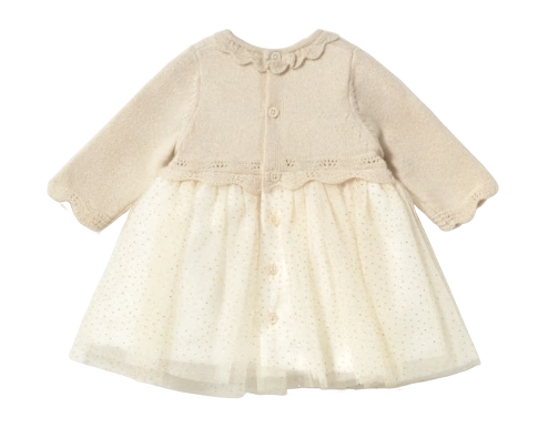 2809 - Newborn Girl Tulle Dress (Mayoral)5