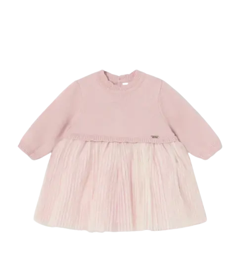 2858 - Mayoral Knit Tulle Dress Cadiz Boutique, Inc.