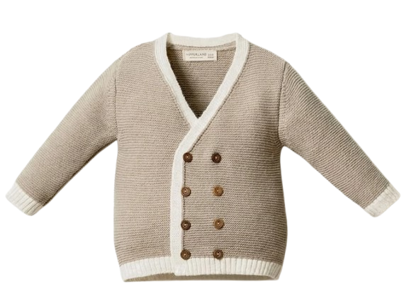 3334 - 3-Piece Unisex Wool-Rich Baby Gentleman Suit