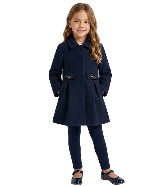 4413 - Girl Dressy Wool Coat (Mayoral)