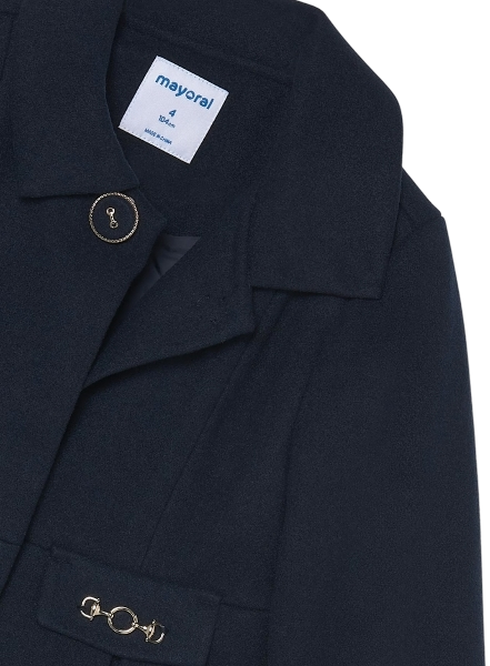 4413 - Girl Dressy Wool Coat (Mayoral)4