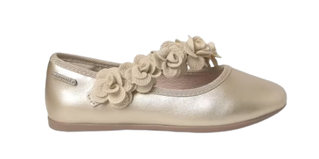 44465- Girl Flower Mary Janes