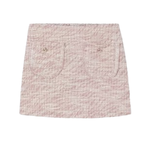 4908P - Girl Tweed Skort