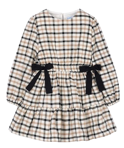 4915 - Girl Dress with Bow Details (Mayoral)