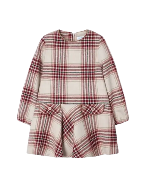 4918 - Mayoral Plaid Dress Cadiz Boutique, Inc.