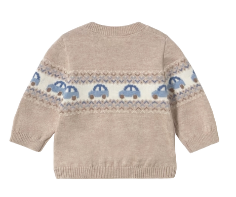 2369C - Newborn Boy Jacquard Sweater (Mayoral)