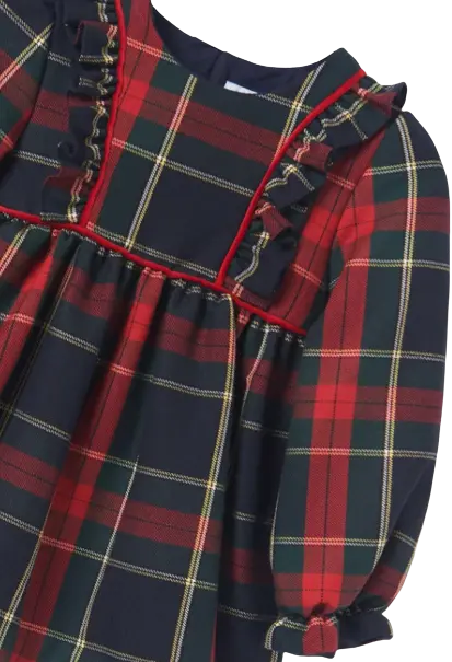 5512 - Abel And Luna Tartan Dress Cadiz Boutique, Inc.