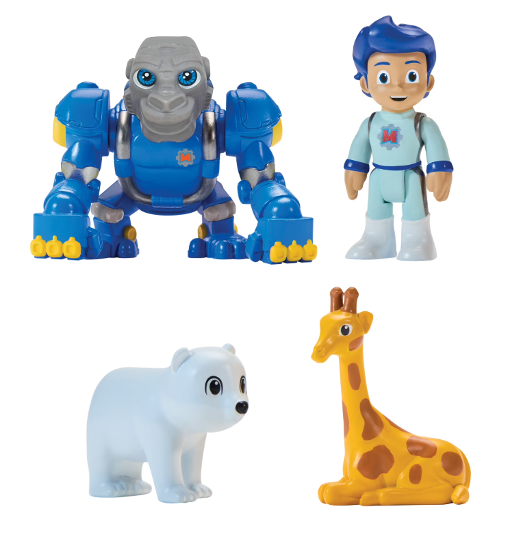 56516 - Team Mekbots: Animal Rescue Mateo Mini Figure Rescue Set by Playmates Toys