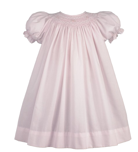 5839P - Bishop Smocked Dress with Pearls