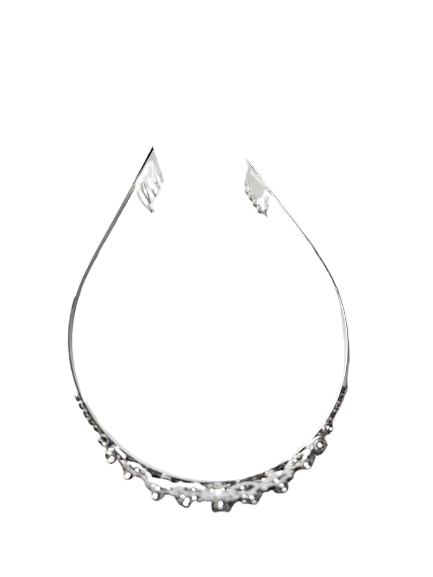 61AB - Silver Tiara