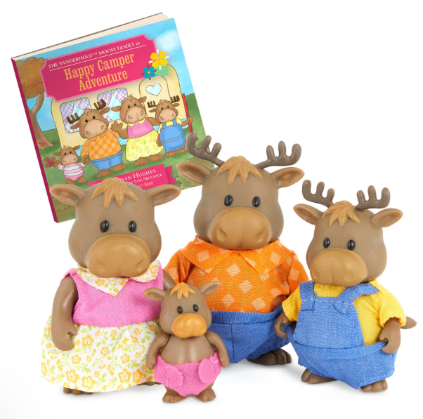 658D - Li'L Woodzeez - The Vanderhoof Moose Family