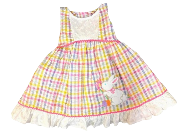 8285S9 - Mulitplaid Easter Dress