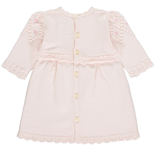 8428PP -Clare Knit Baby Dress with Tights