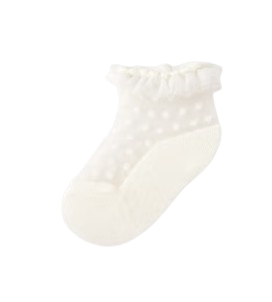 9056 - Newborn Girl Tulle Socks (Mayoral)
