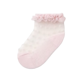 9056 - Newborn Girl Tulle Socks (Mayoral)