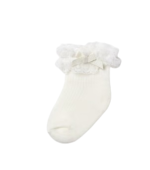 9061 - Newborn Ruffled Socks (Mayoral)