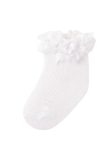 9061 - Newborn Ruffled Socks (Mayoral)