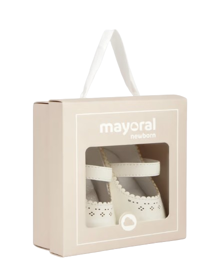 9092 - Newborn Girl Mary Janes (Mayoral)d