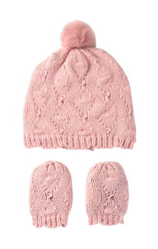 9121P - Newborn Knit Hat and Mittens Set (Mayoral)