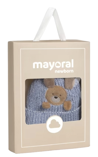 9124B - Newborn Bear Hat and Mittens Set (Mayoral)3
