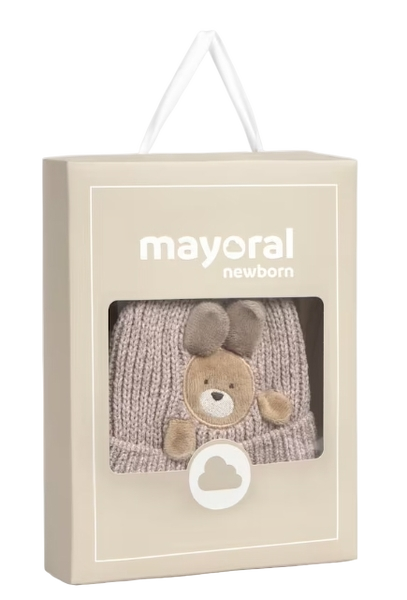9124 - Newborn Bear Hat and Mittens Set (Mayoral)4