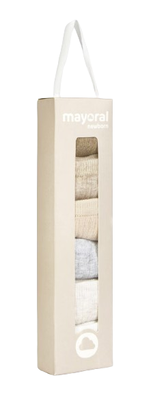 9918N - Newborn 6-Pack Socks (Mayoral)